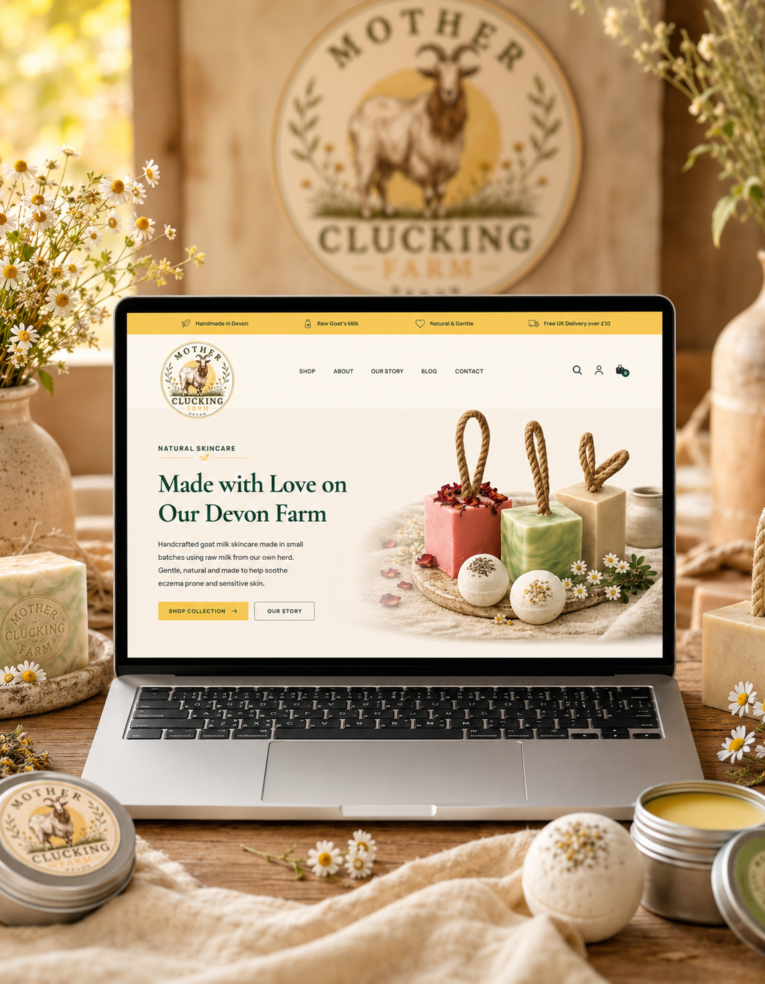 Mother Clucking Farm - Mass Web Design