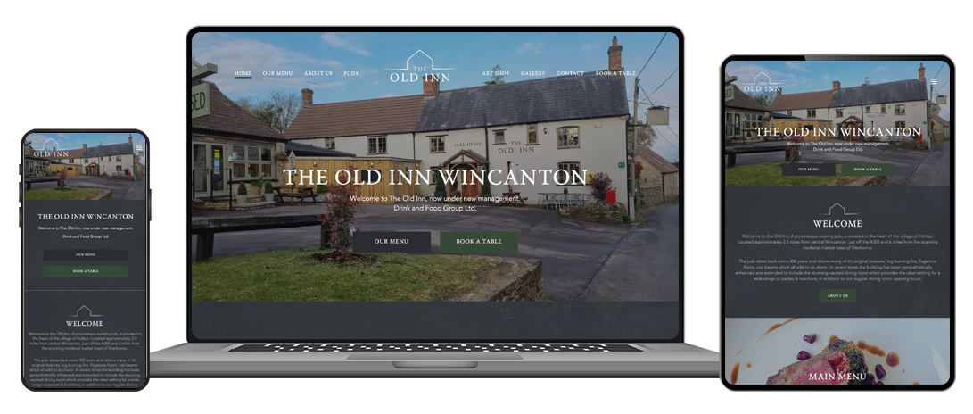 The Old Inn Wincanton - Mass Web Design