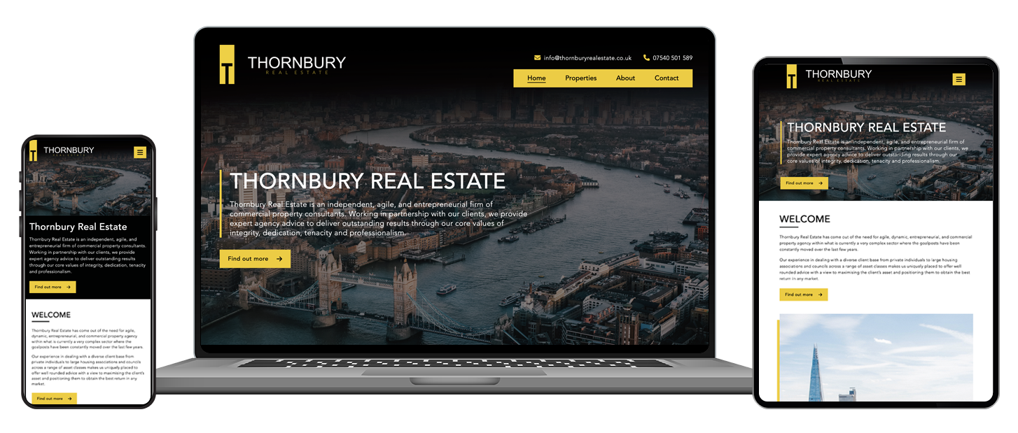 Thornbury Real Estate - Mass Web Design