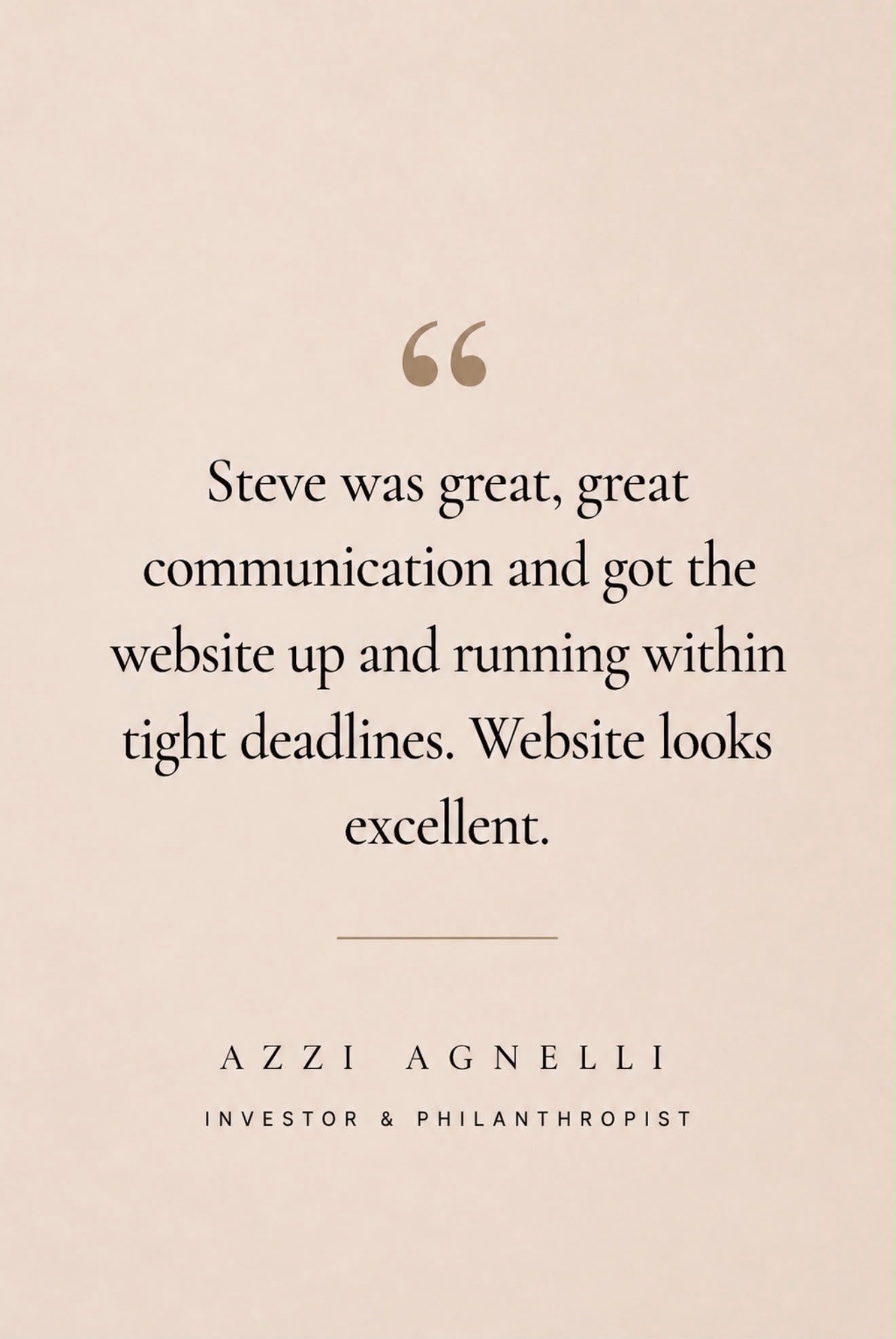 Azzi Agnelli - Mass Web Design