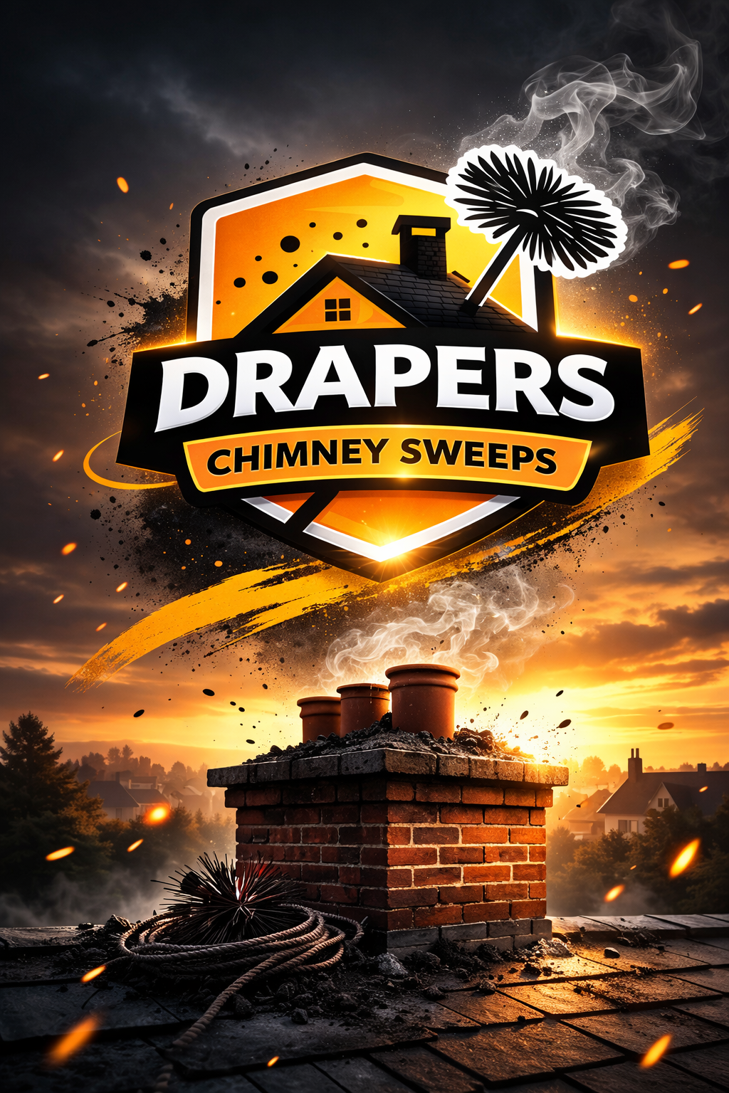 Drapers Chimney Sweeps - Mass Web Design