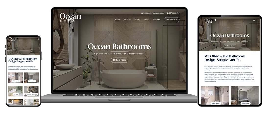 Ocean Bathrooms - Mass Web Design