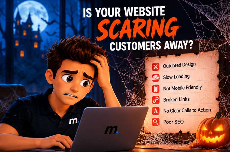 13 Scary Website Mistakes That Are Haunting Your Business