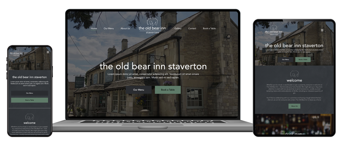 The Old Bear Inn - Mass Web Design