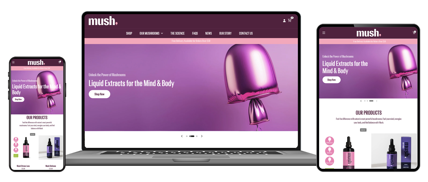 Mush - Mass Web Design