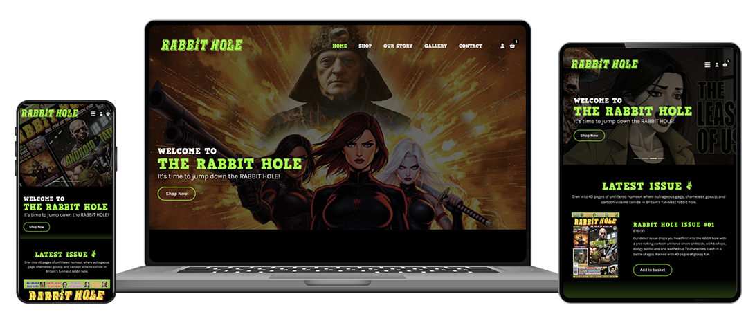 The Rabbit Hole - Mass Web Design