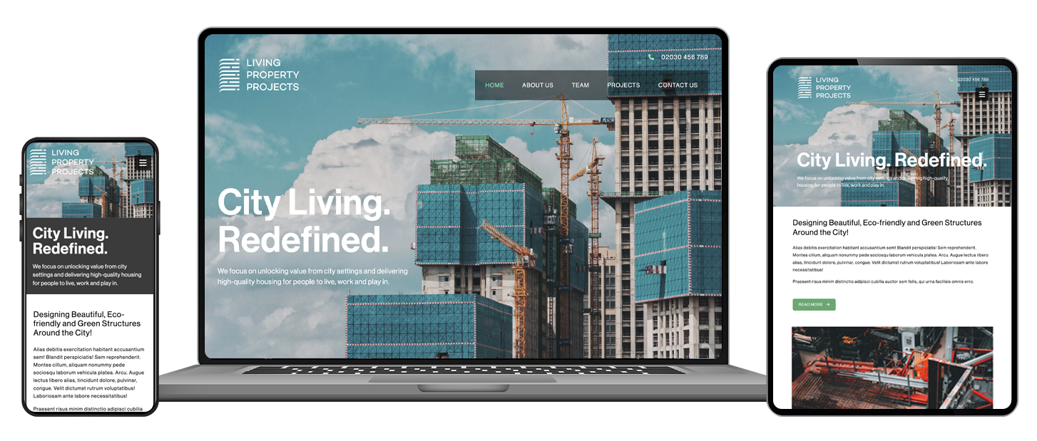 Living Property Projects - Mass Web Design